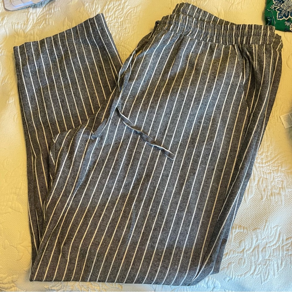 Kut from the Kloth • Striped Linen Pants